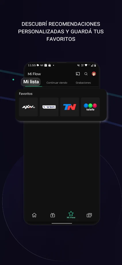 Flow screenshot