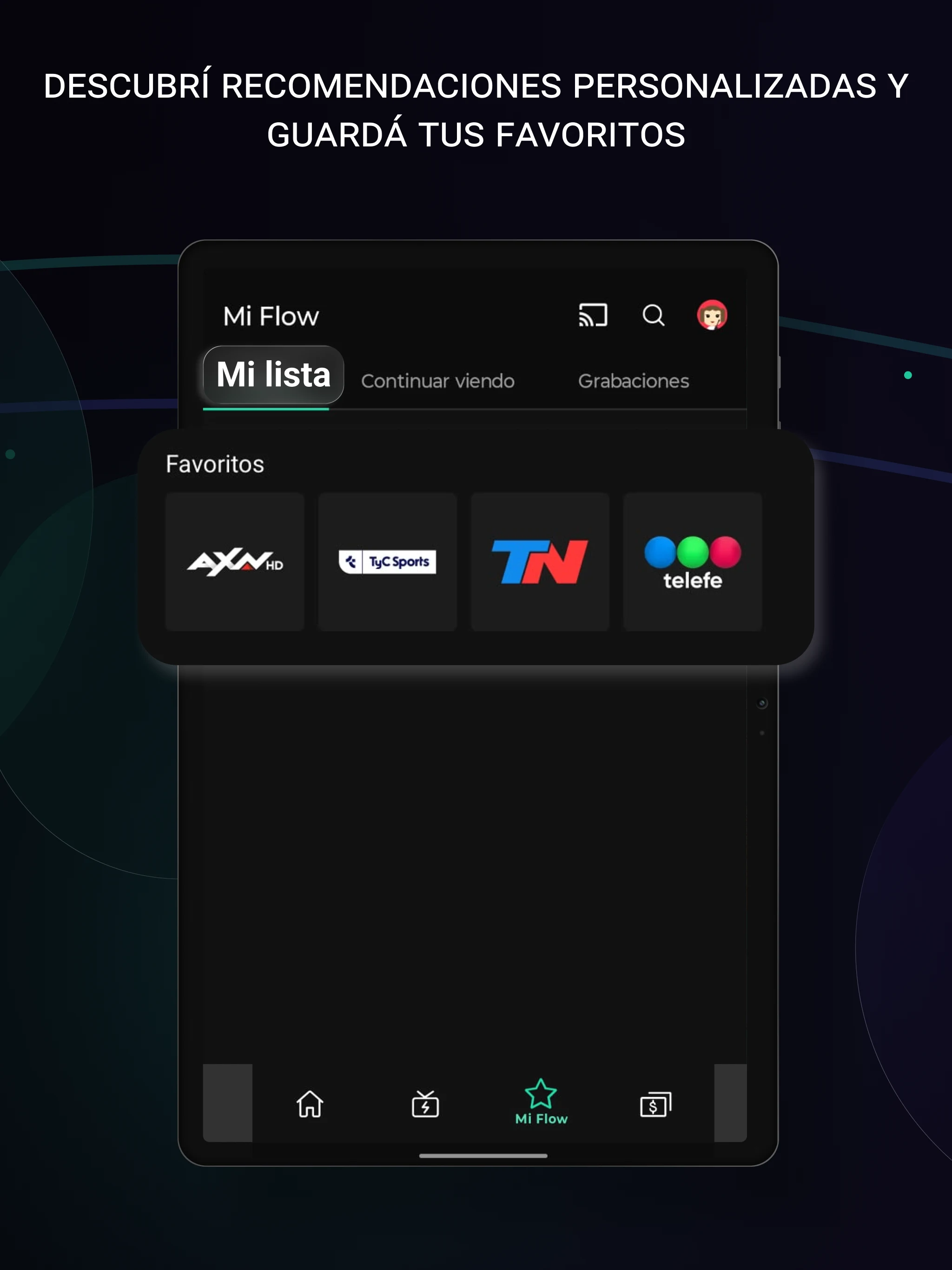 Flow screenshot