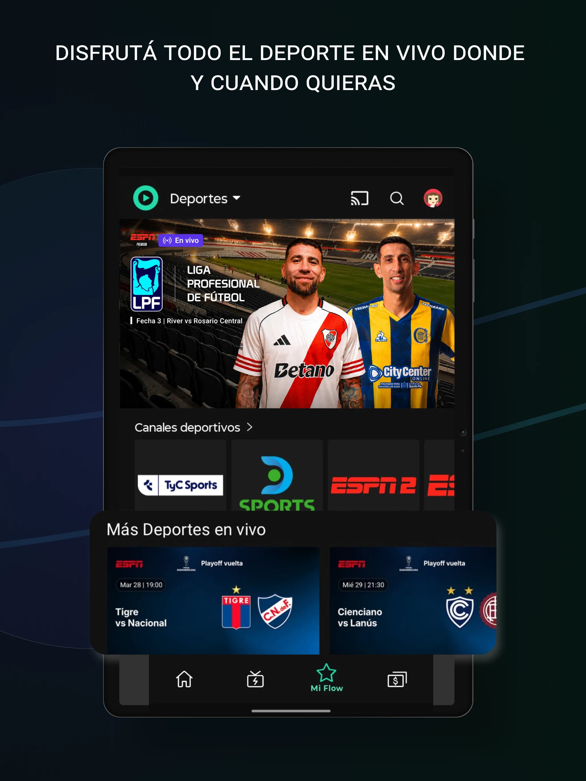 Flow screenshot